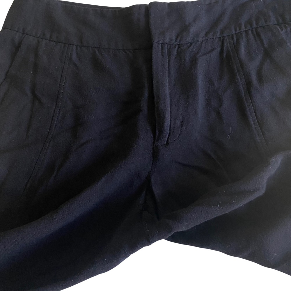 Helmut Lang Black Draped Canvas Straight Leg Cargo Trousers Pants Size 8 - Picture 6 of 12